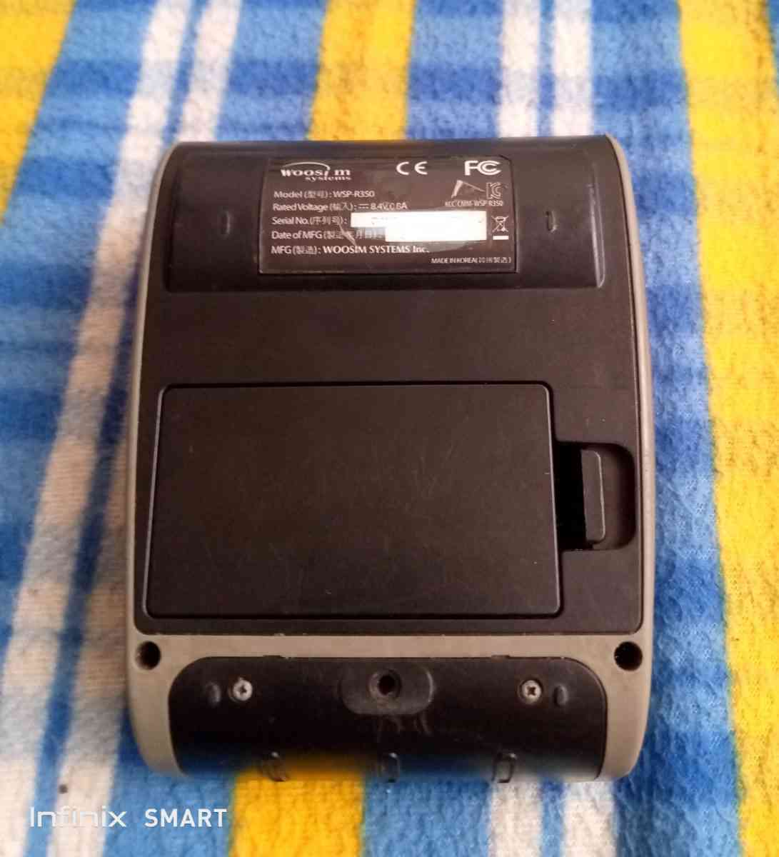 تصویر 1 — فیش پرینتر و لیبل پرینتر همراه woosim مدل wsp-R350