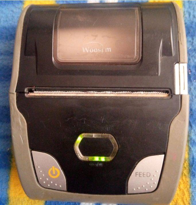تصویر 2 — فیش پرینتر و لیبل پرینتر همراه woosim مدل wsp-R350