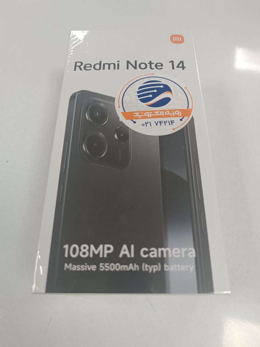 تصویر 1 — گوشی موبایل شیائومی Redmi Note  14  دو سیم کارت ظرفیت رام 8 گیگ و حافظه داخلی 256 گیگابایت